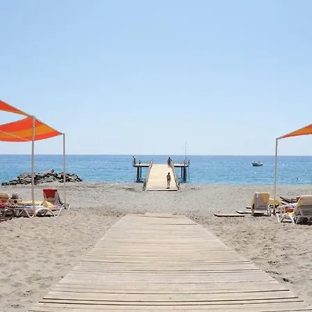 Gold 5 Star 2+1 Sea View And Aqua Park Apartment Alanya